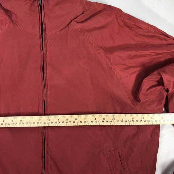 MUNSINGWEAR REVERSIBLE JACKET LARGE FLEECE FULL ZIP MOCK NECK LONG SLEEVE COAT - Picture 15 of 16